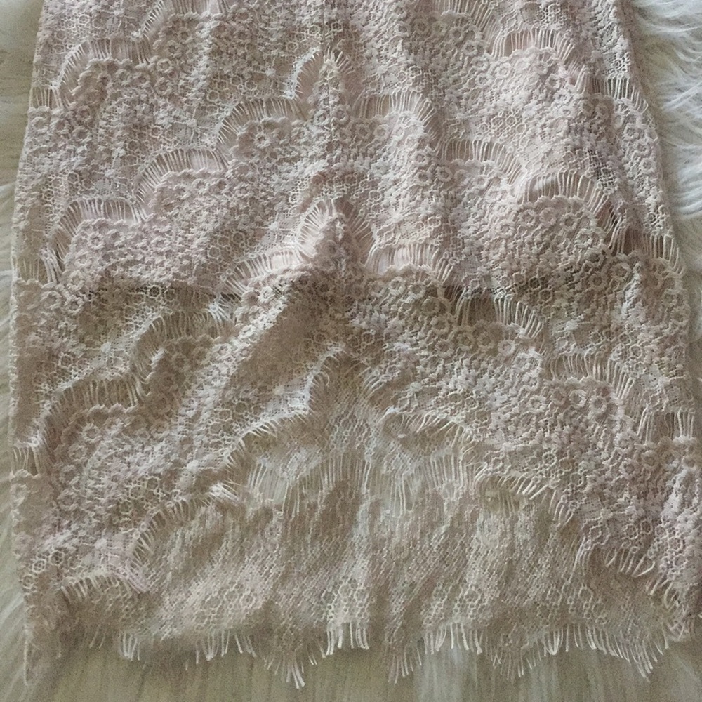 Intimately Free People Peek A Boo Lace Slip Dress - Picture 4 of 5